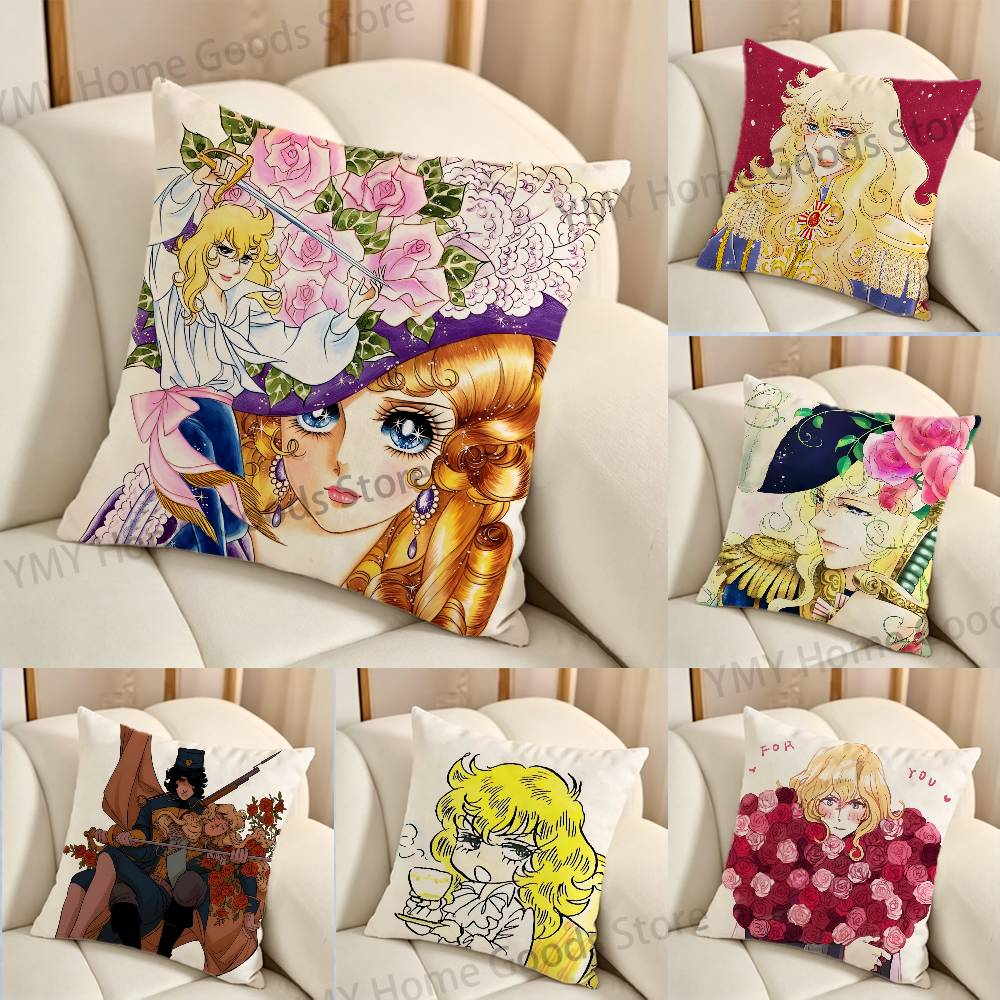 Versailles Home Textiles - Sarung Bantal T-The Rose of Versailles