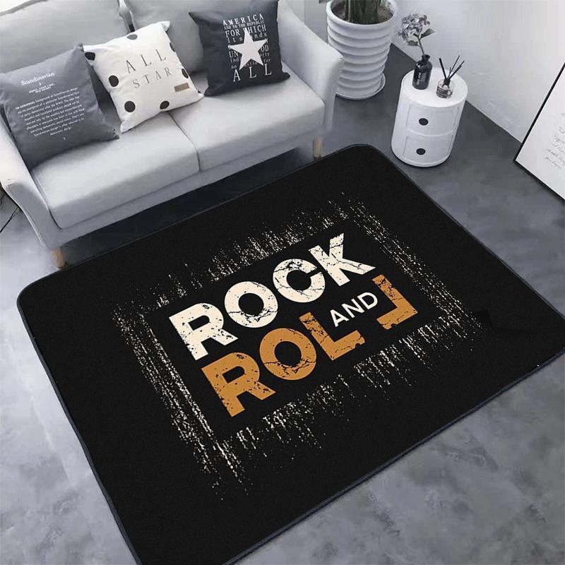 Home Textiles Rug - Karpet Rock and Roll Hard Rock