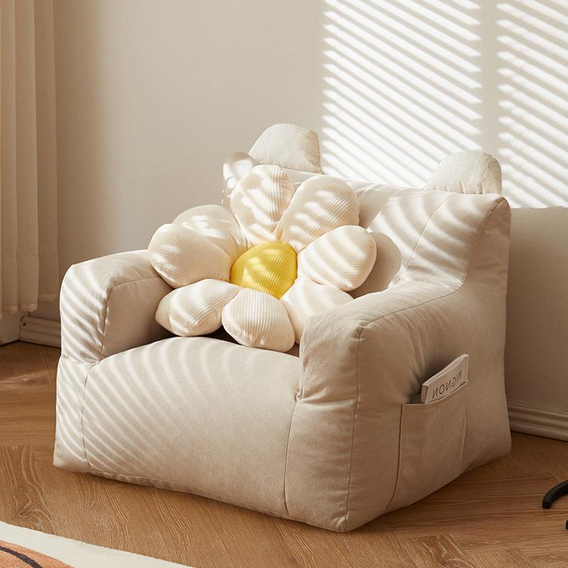 Floor Cushion Pouf - Kursi Sofa Tunggal Nordik Ramah Lingkungan