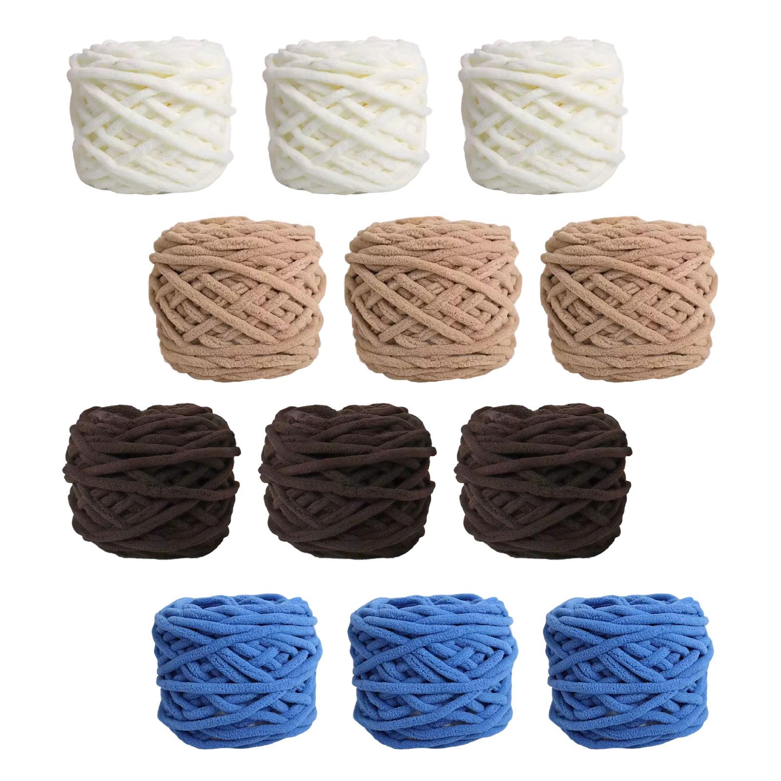 Throw Blanket Chunky Knit - Benang Rajut Super Bulky Chunky Polyester