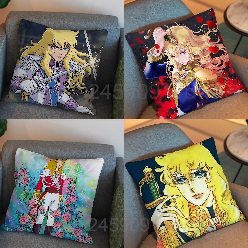Versailles Home Textiles - Sarung Bantal Lady Oscar Rose of