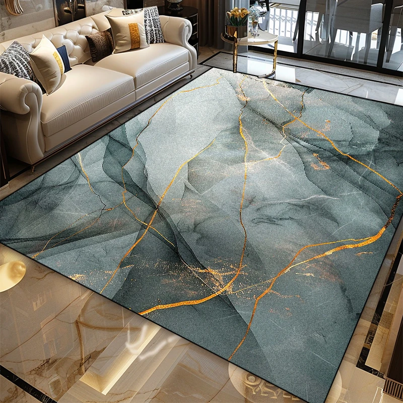 Home Textiles Rug - Karpet Area Besar Anti-Selip Desain Seni