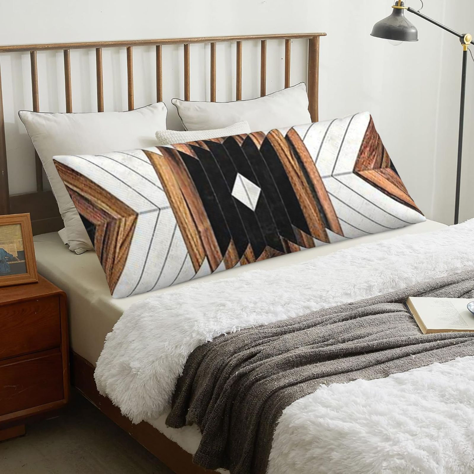1 Buah Sarung Bantal Tubuh Geo - Home Textiles City ulasan dan harga