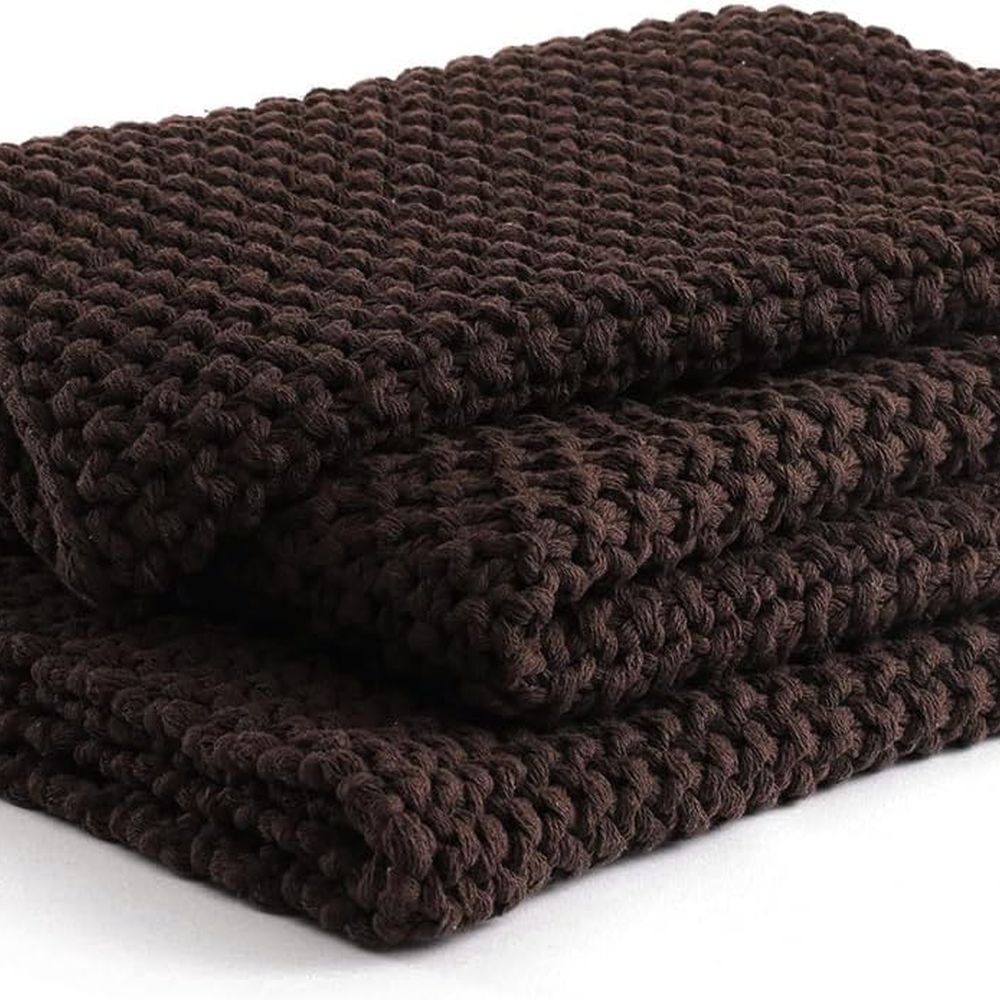 Selimut Rajut Katun Tebal, Sel - Throw Blanket Chunky Knit ulasan dan harga