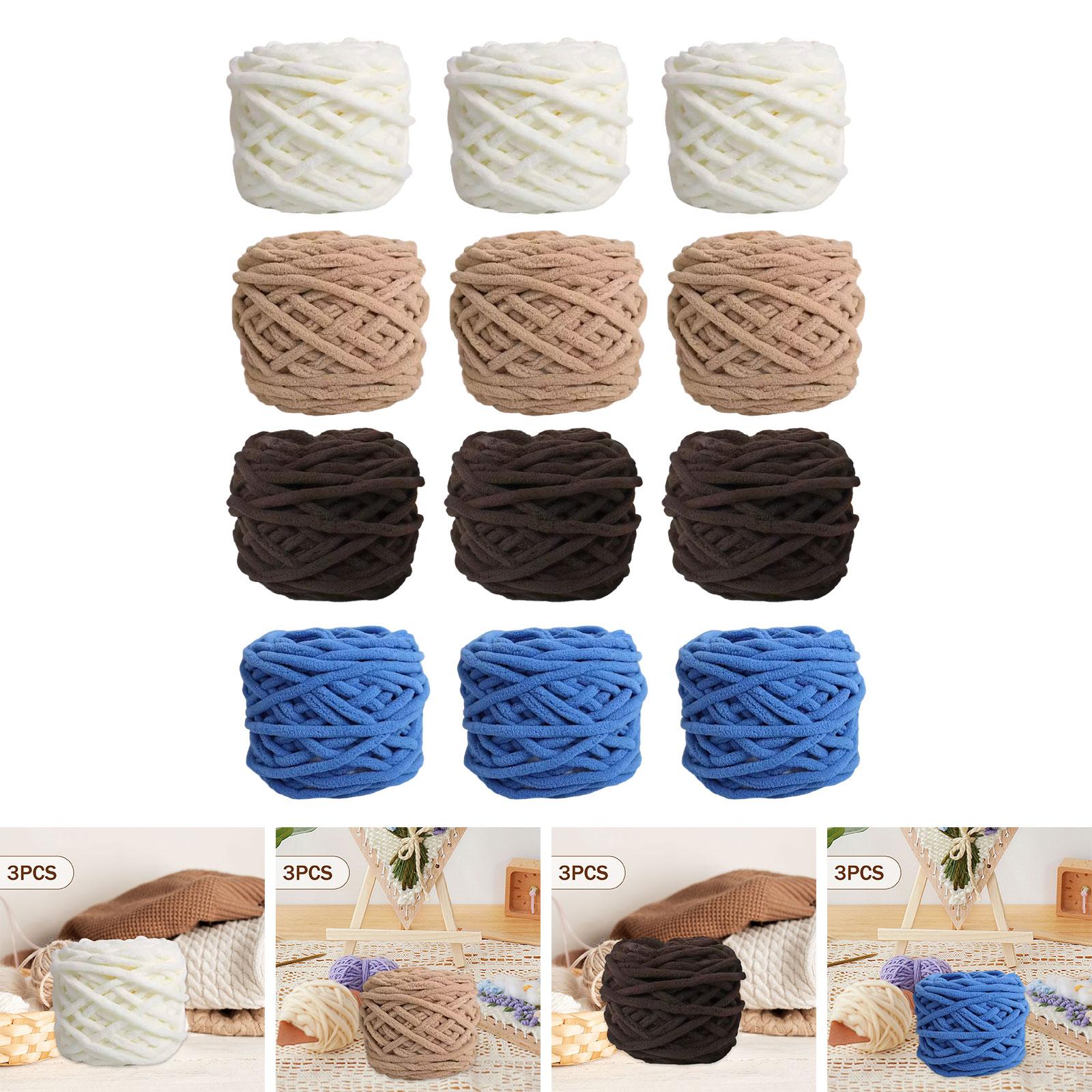 Benang Rajut Super Bulky Chunk - Throw Blanket Chunky Knit ulasan dan harga