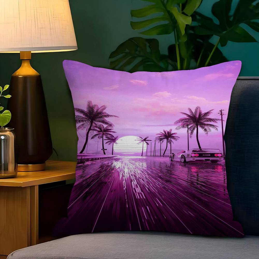 Sarung Bantal Mobil Cyberpunk  - Home Textiles City ulasan dan harga