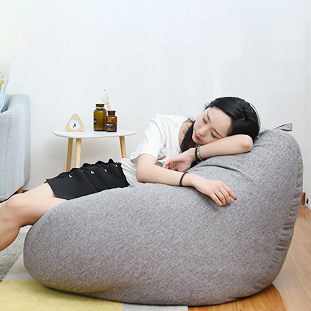 Sarung Sofa Kursi Bean Bag Nya - Floor Cushion Pouf ulasan dan harga