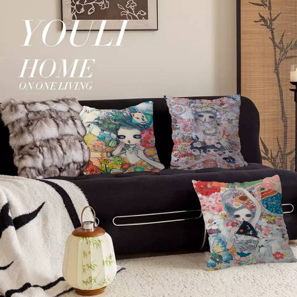 Sarung bantal kartun Aya Takan - Aya Home Textiles ulasan dan harga