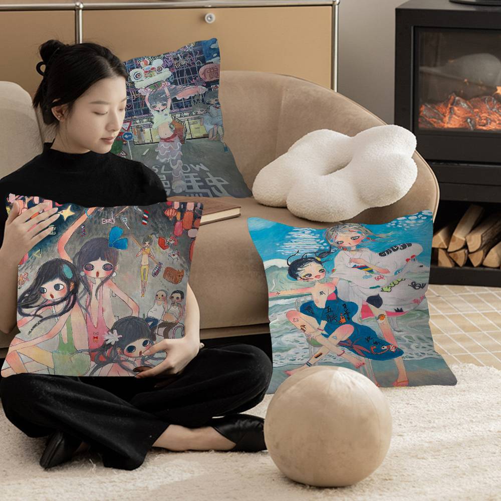 Sarung Bantal Anime Aya Takano - Aya Home Textiles ulasan dan harga