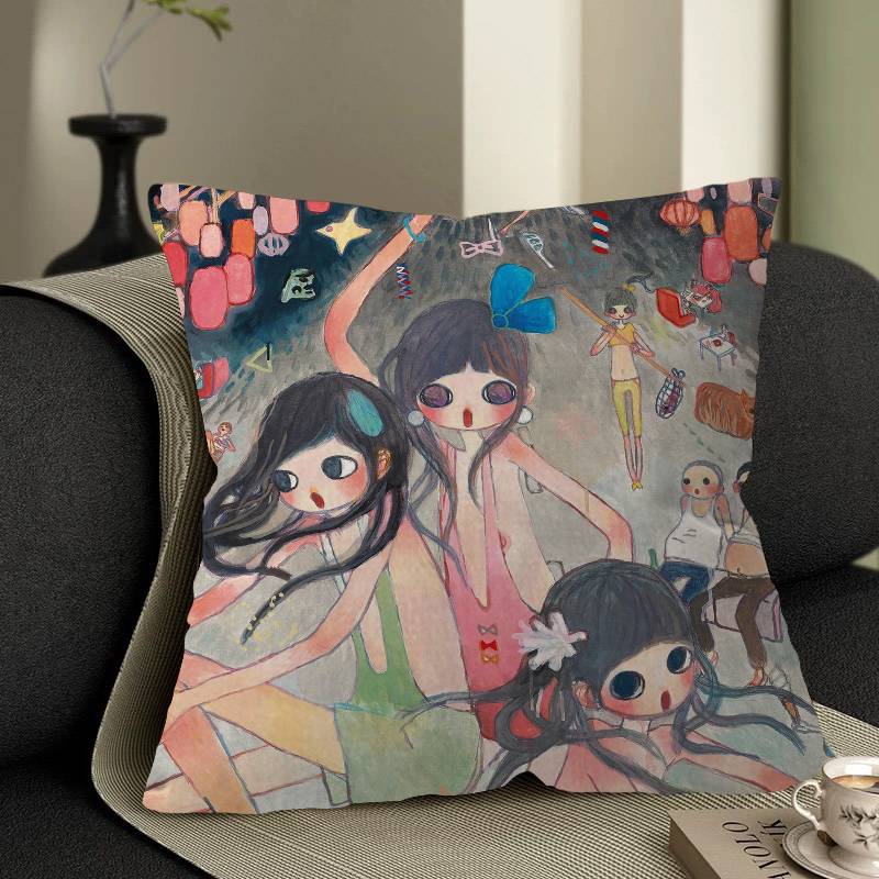 Sarung Bantal Anime Aya Takano - Aya Home Textiles ulasan dan harga