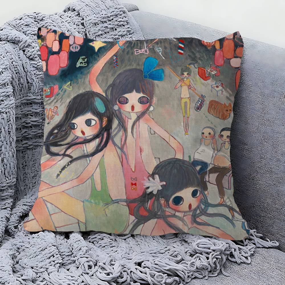 Sarung Bantal Anime Aya Takano - Aya Home Textiles ulasan dan harga