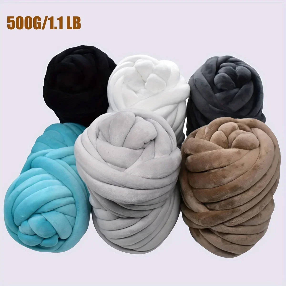 1 Buah Benang Chunky Lembut Ra - Throw Blanket Chunky Knit ulasan dan harga