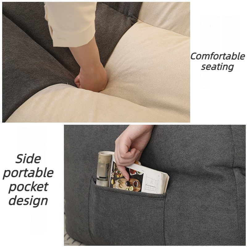 Sofa Bean Bag 2 Orang, Sofa Sa - Floor Cushion Pouf ulasan dan harga