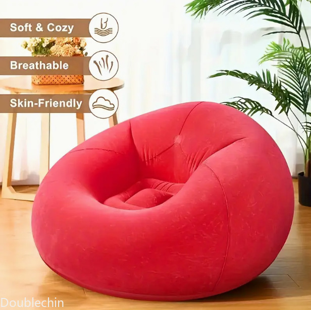 Sofa malas tiup berbentuk bola - Floor Cushion Pouf ulasan dan harga