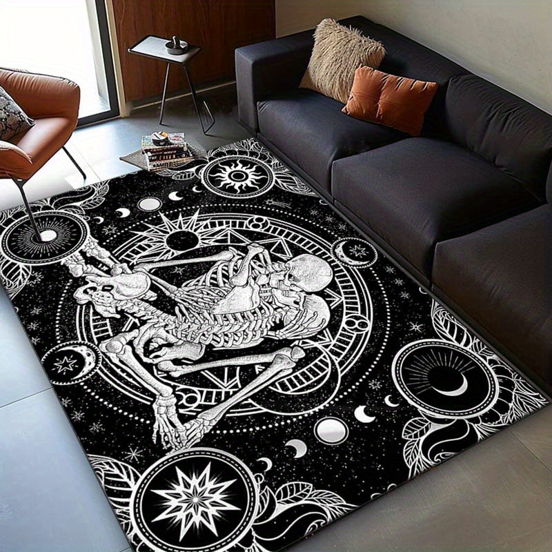 Karpet Tarian Kerangka Elegan  - Home Textiles Rug ulasan dan harga