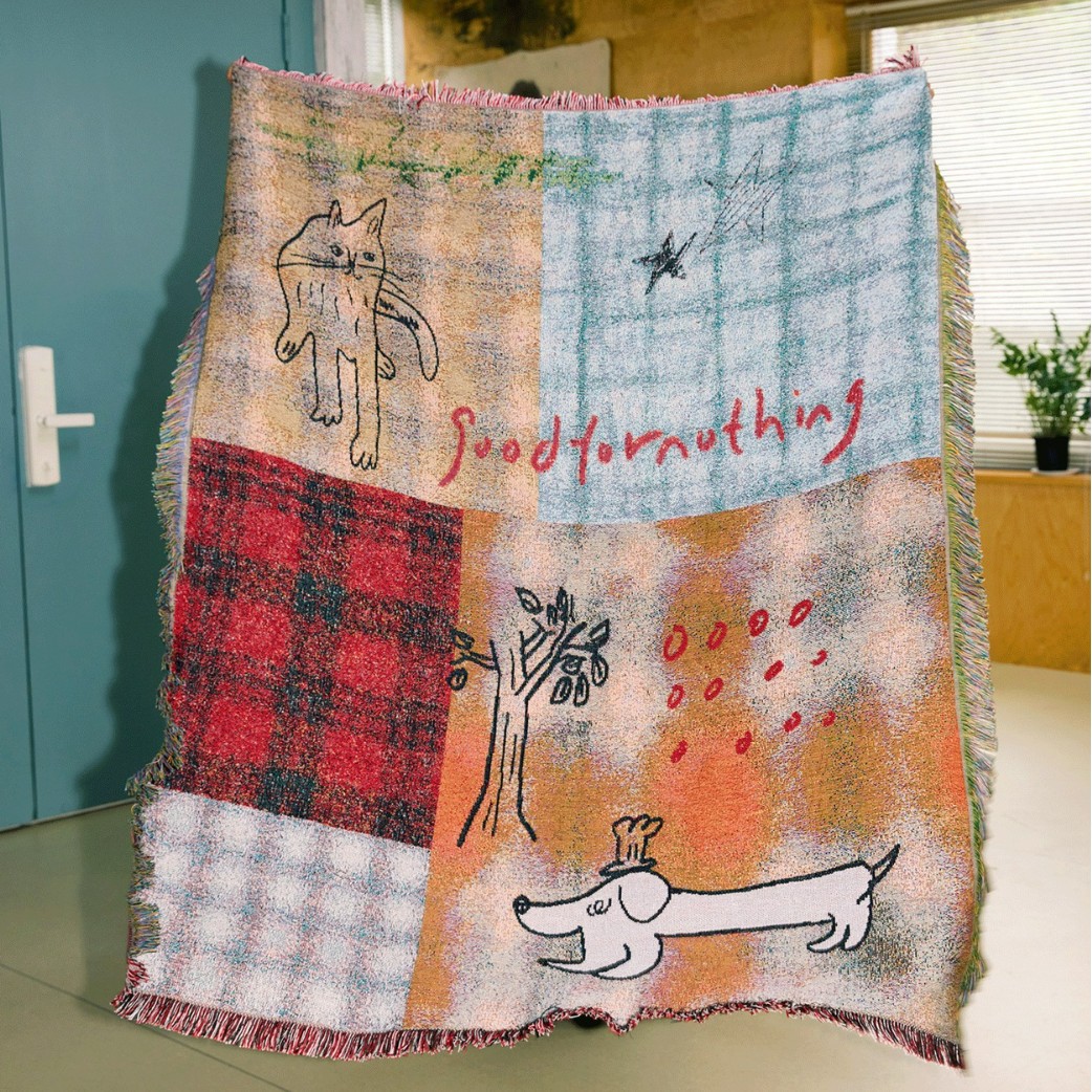 Selimut Permadani Seni Anjing  - Home Textiles City ulasan dan harga