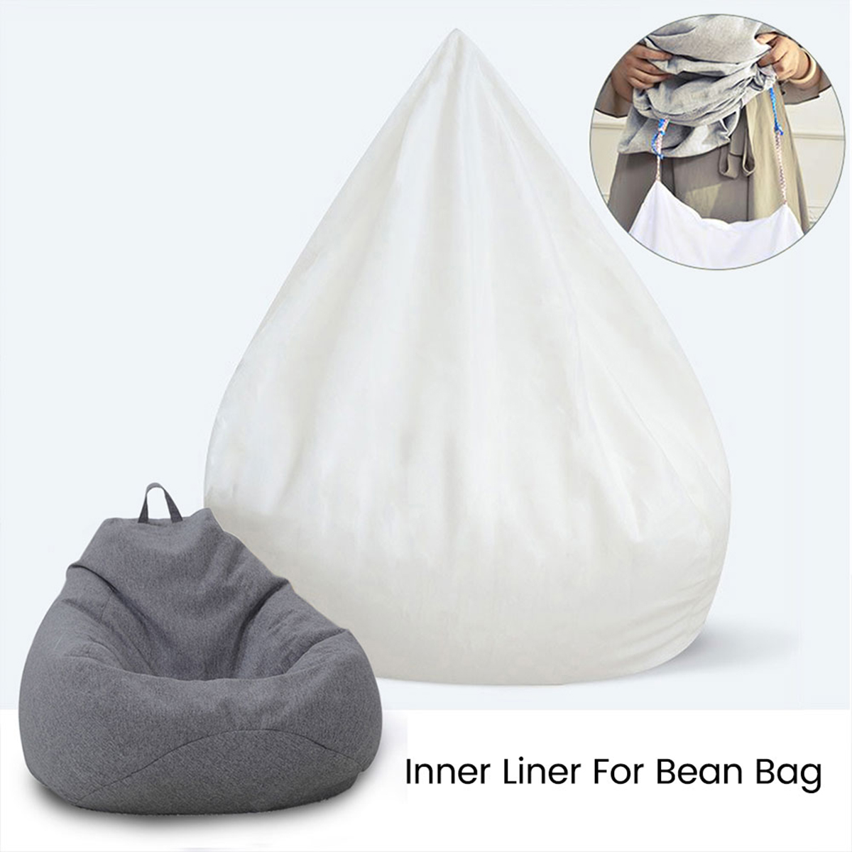 Penutup Sofa dapat dilepas Sof - Floor Cushion Pouf ulasan dan harga