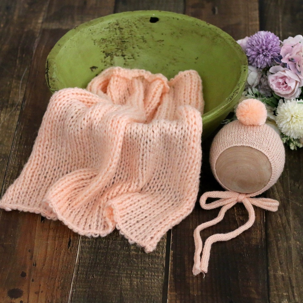 Selimut Bayi Rajut Mohair deng - Throw Blanket Chunky Knit ulasan dan harga